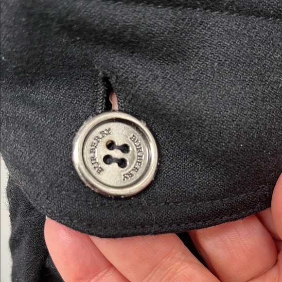 Burberry London Black Wool Skirt And Sweater Set - Picture 3 of 11